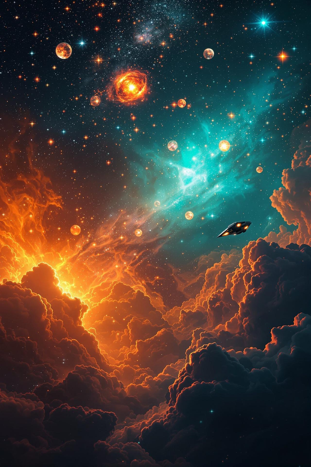 第九影院独家呈现电影《星际回响》高清海报,科幻冒险巨制